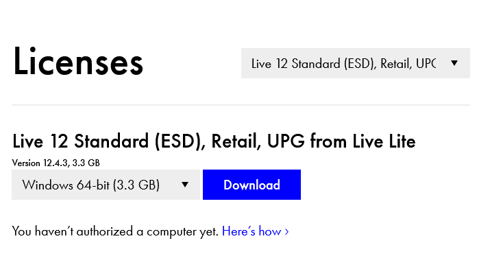 Ableton Live 12.4 Standard